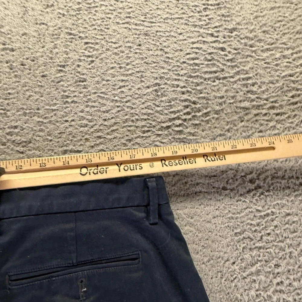 VTG Banana Republic Pant Mens 36x34 Blue Cotton Chino Straight Business Preppy
